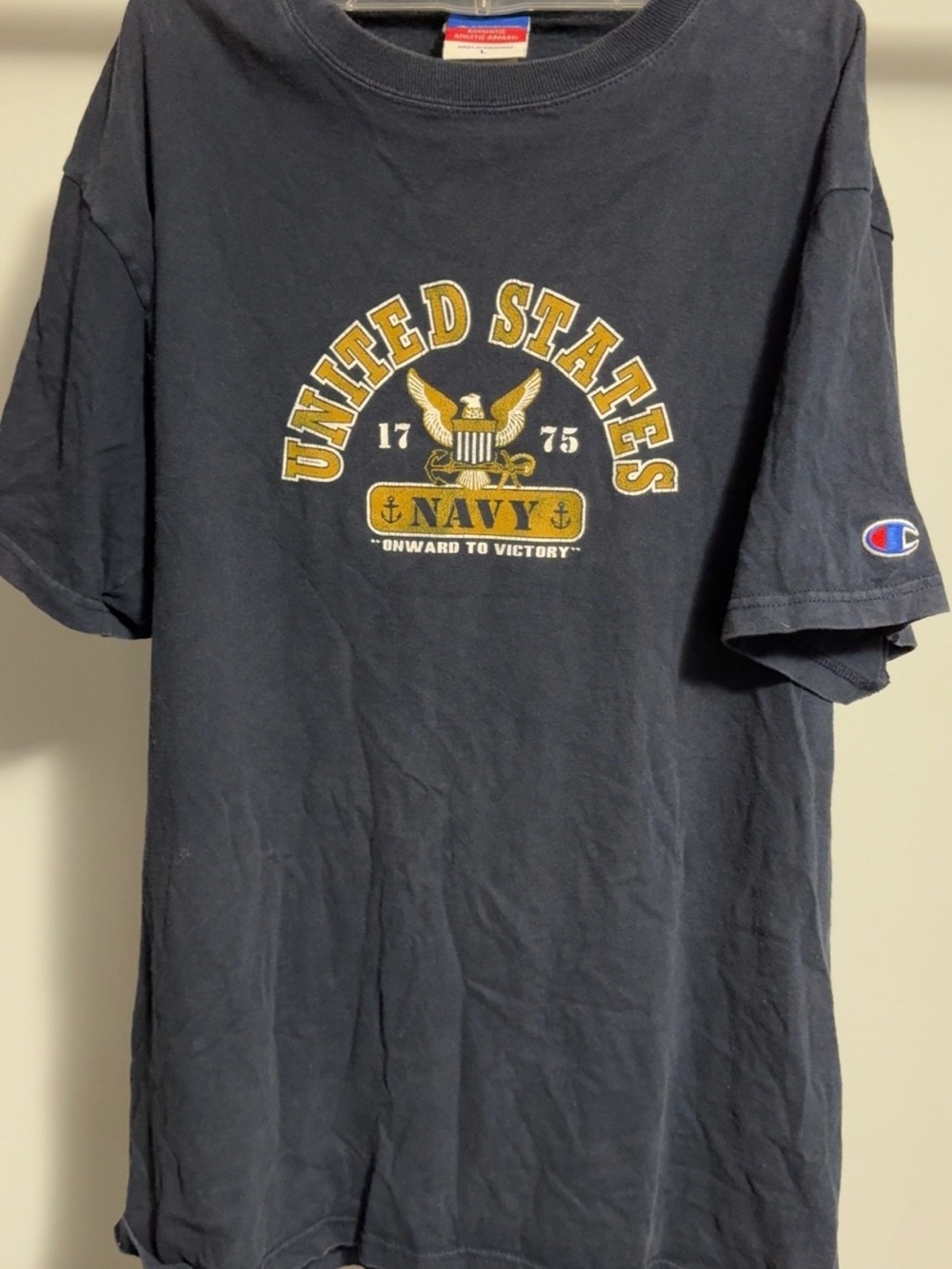 Vintage Y2K Champion US Navy T-Shirt